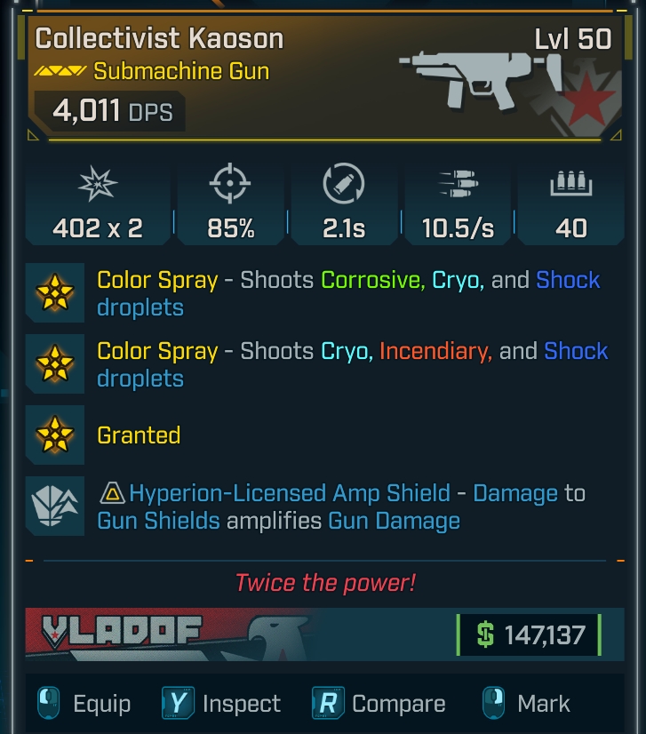 Borderlands 4 🎉 INSANE MODDED ITEMS, 700 SPEC, SDU, LEVEL 50, MONEY/ERIDIUM ✨ - Picture 138 of 153