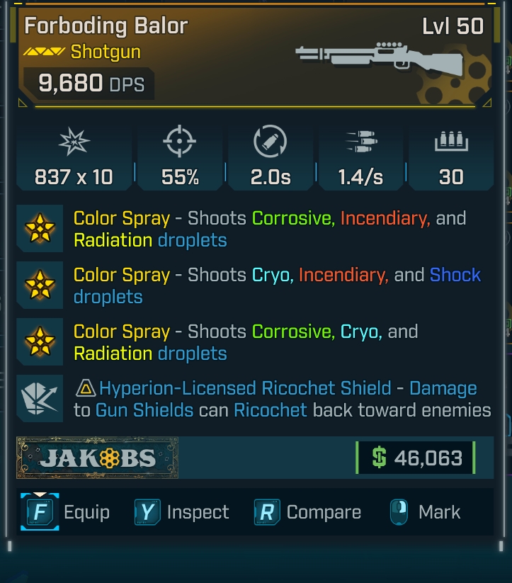 Borderlands 4 🎉 INSANE MODDED ITEMS, 700 SPEC, SDU, LEVEL 50, MONEY/ERIDIUM ✨ - Picture 115 of 153