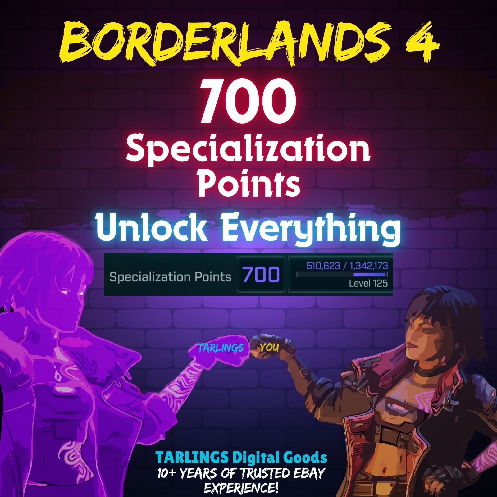 Borderlands 4 🎉 INSANE MODDED ITEMS, 700 SPEC, SDU, LEVEL 50, MONEY/ERIDIUM ✨ - Picture 34 of 153