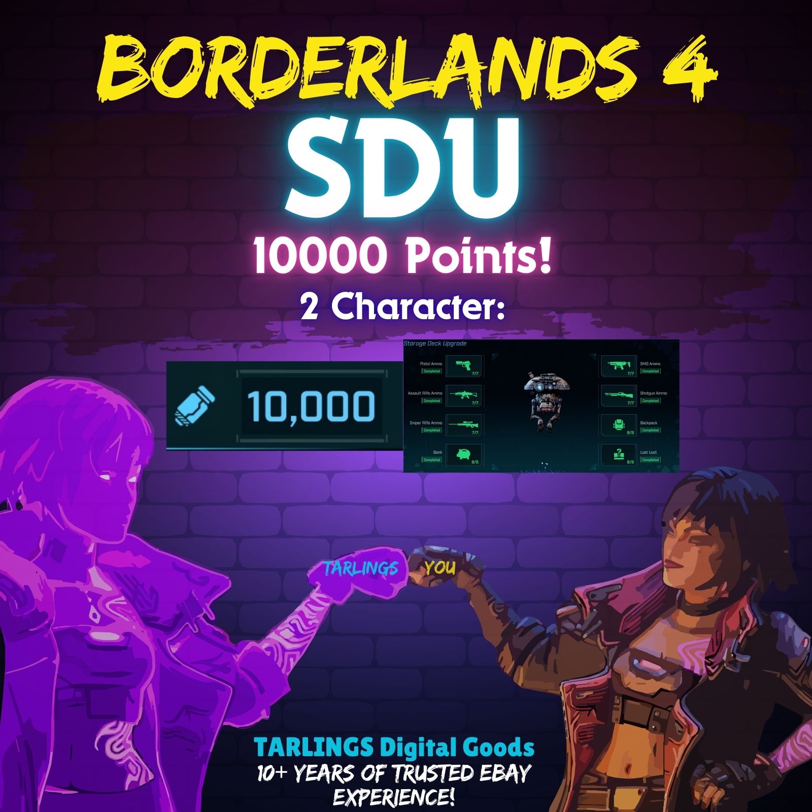Borderlands 4 🎉 INSANE MODDED ITEMS, 700 SPEC, SDU, LEVEL 50, MONEY/ERIDIUM ✨ - Picture 31 of 153